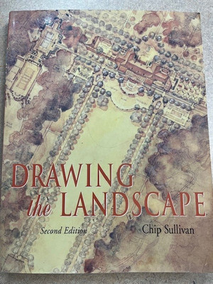 DRAWING THE LANDSCAPE by Chip Sullivan (1970 Second Edition, 1st Printing  VG