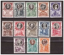 VATICAN - 1953 Päpste Und Basiliken Serie Neu ** MNH