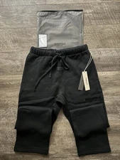 NEW Essentials Fear of God Relaxed Black Sweatpants Size Small 100% Authentic✅