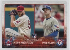 2015 Topps Update Rookie Combos Cody Anderson Phil Klein #US52 1j47