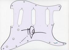 TYLER GLENN NEON TREES SIGNED AUTOGRAPH STRAT GUITAR PICKGUARD ACOA ELECTRIC