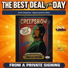 Kevin Dillon Signed 8x10 Photo Creepshow JSA COA from Private Signing