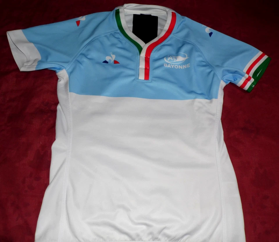 Maillot De Rugby Match De Bayonne Saison 2021/2022 Taille L Neuf Etiqueté - Photo 1/4