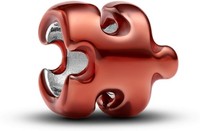 Pandora Orange Puzzle Piece Mini 794816C01 Charm AnhäNger