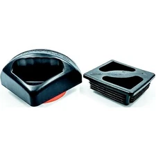 Camco 40310 Plastic Magnetic Vented RV Bumper Cap Set with Insect Screen
