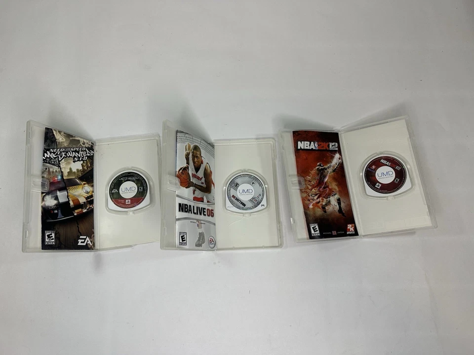 Lot Of 3 PSP Games Need For Speed&NBA Live 06&NBA 2K12 - Image 2 of 4