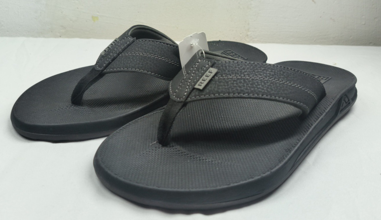 REEF Element TQT Men's Flip Flop Sandals - Bottle Opener - Black