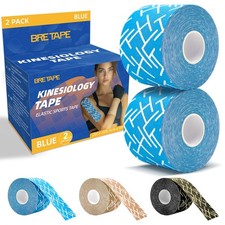 Kinesiology Tape Rolls 2 Inch x 16 Ft Waterproof Athletic Muscle Wrap 2 PCS 1.92 per gallon