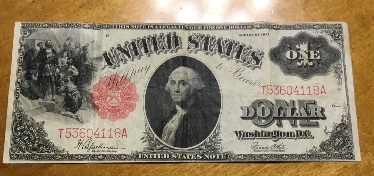 Circulated $1 1917 Year United States Large Size Notes for sale | eBay