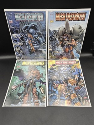 Mech Destroyer #1-4  complete series Robert Chong Jae Kim Image 2001  SHIPS FREE