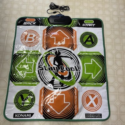 Konami DDR Ultramix Stay Cool Dance Mat for Original Xbox Tested via PC Adapter 