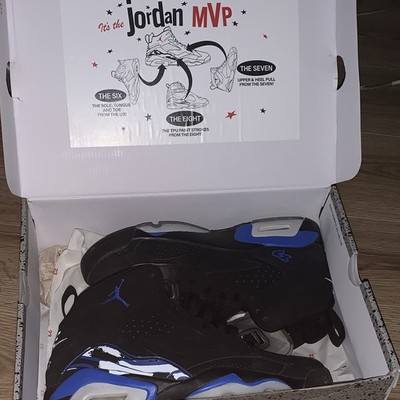 Jordan Air Jordan MVP Mid Top Suede Black/White/Game Royal DZ4475-041 2023