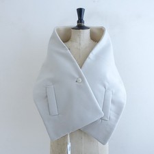 Unused mina perhonen 'arc' stole/scarf 2025AW 