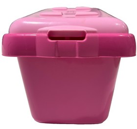 LEGO Bricks and more: Pink Brick Box (4625) Container + Lid ONLY EUC