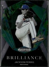 2022 Panini Prizm Draft Picks Brilliance Jackson Ferris #BR-JF (RC)