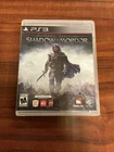 Middle-earth: Shadow of Mordor (Sony PlayStation 3, 2014) Complete