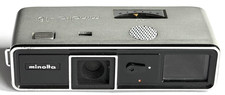 EXCELLENT VINTAGE MINOLTA - 16 MODEL P SUB-MINIATURE "SPY" CAMERA LEATHER CASE