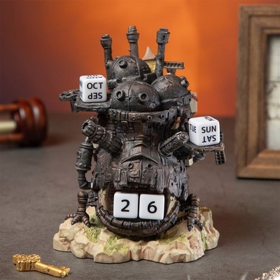 Studio Ghibli Howl's Moving Castle Perpetual Calendar Howl's Castle