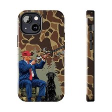 Vintage Duck Hunting Trump Camo Tough Phone Case, Ol School Camo Duck