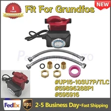 UP15 10SU7P TLC 3/4 in 115V Cast Iron Hot Water Recirculation Pump Fits Grundfos