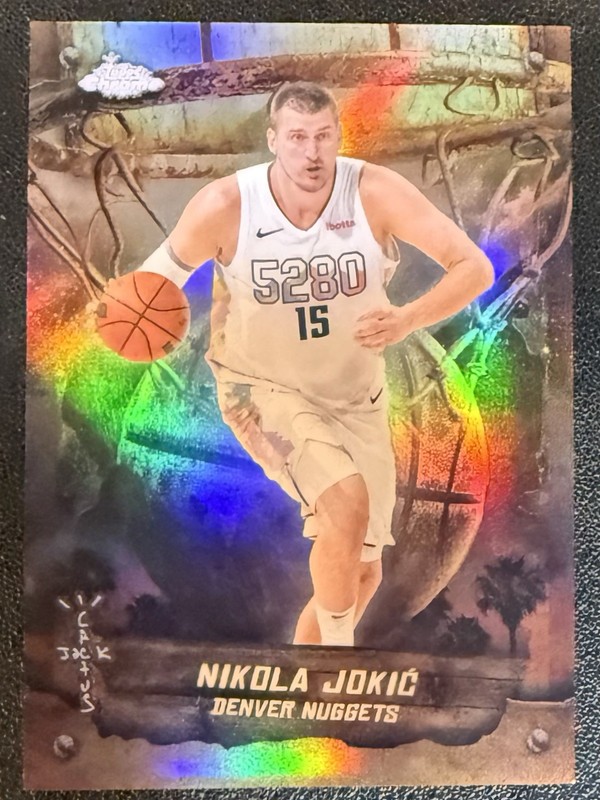 2025-26 Topps Chrome Cactus Jack Astrovision Nikola Jokic SSP Denver Nuggets