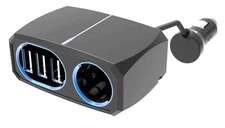 Kashimura NKX-214 Separate Socket, 3 Reversible USB Ports, Automatically Detects