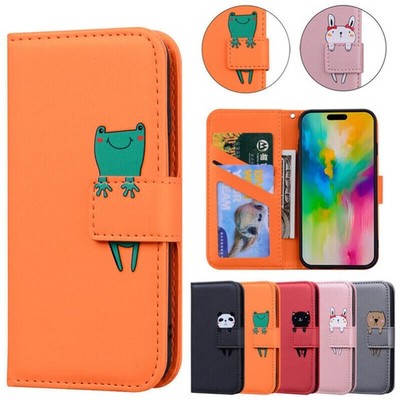 For iPhone 17 16e 15 14 13 12 Case Wallet Leather Shockproof Magnetic Flip Cover