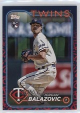 2024 Topps Series 1 Team Color Border Jordan Balazovic #263 0ft3