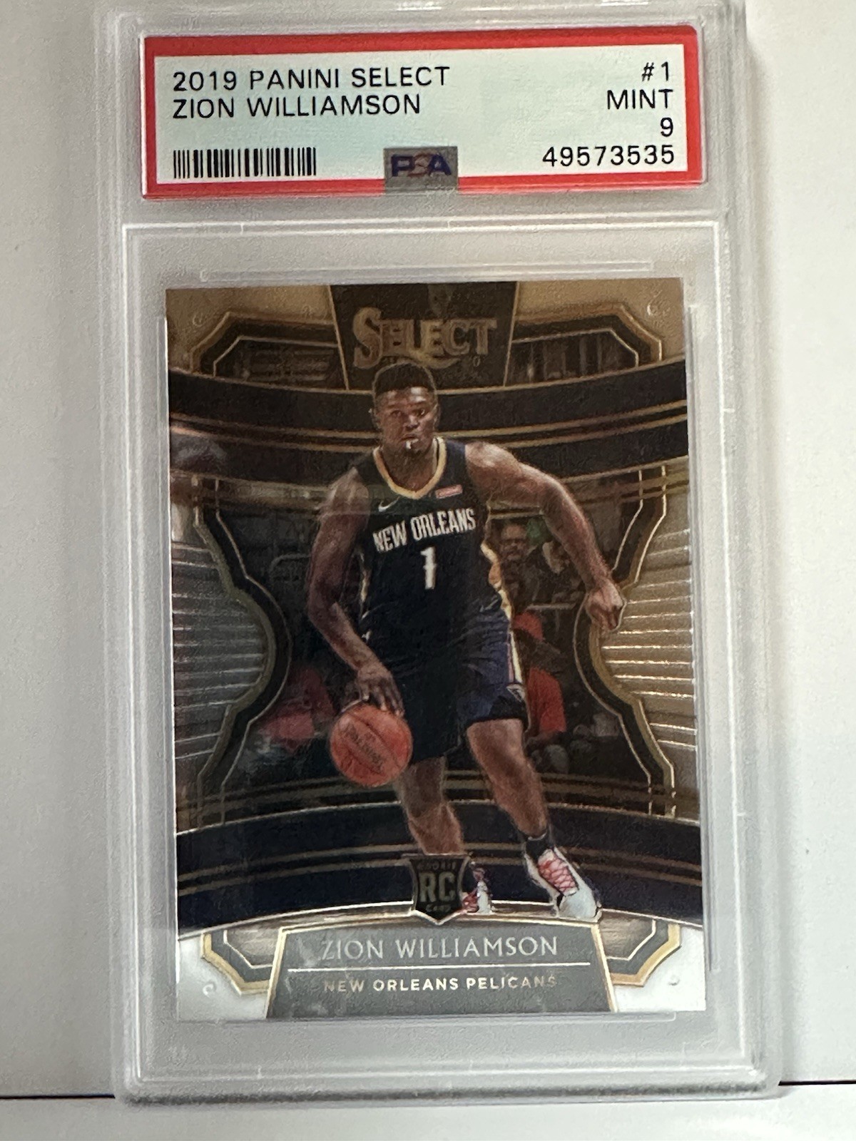 2019-20 Panini Select - Concourse Zion Williamson #1 (RC)