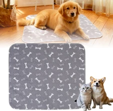 Upgraded Reusable Puppy Pads with Pheromones, Washable Pet Pads (M:28" × 32")