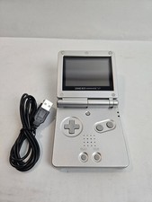 Nintendo Game Boy Advance SP Grigio Originale + Cavo ricarica