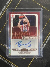 2025-26 Contenders Euroleague Vassilis Spanoulis MVP Contenders Auto Bronze /25