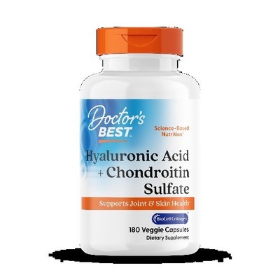 Doctor's Best Hyaluronic Acid with Chondroitin Sulfate, Non-GMO, Gluten Free 