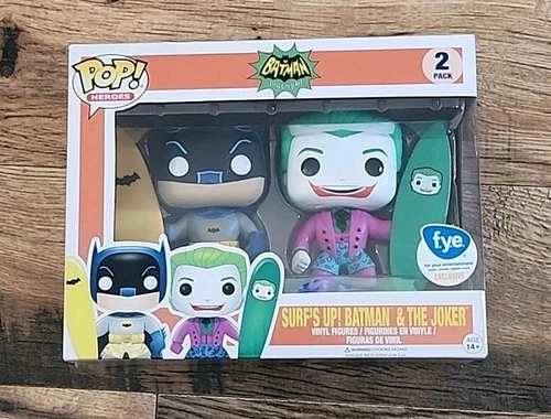 Funko Pop! Vinyl: DC Universe - 2 Pack - Surf's Up! Batman & The Joker See Pics