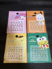 Daiso  Sanrio Nail Stickers Exciting Friends (My Melody Pompompurin, Pochaco, Ke