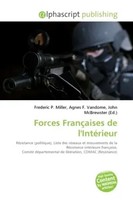 Frederic P. Miller (U. A.) | Forces FrançAises De L'intéRieur | Taschenbuch