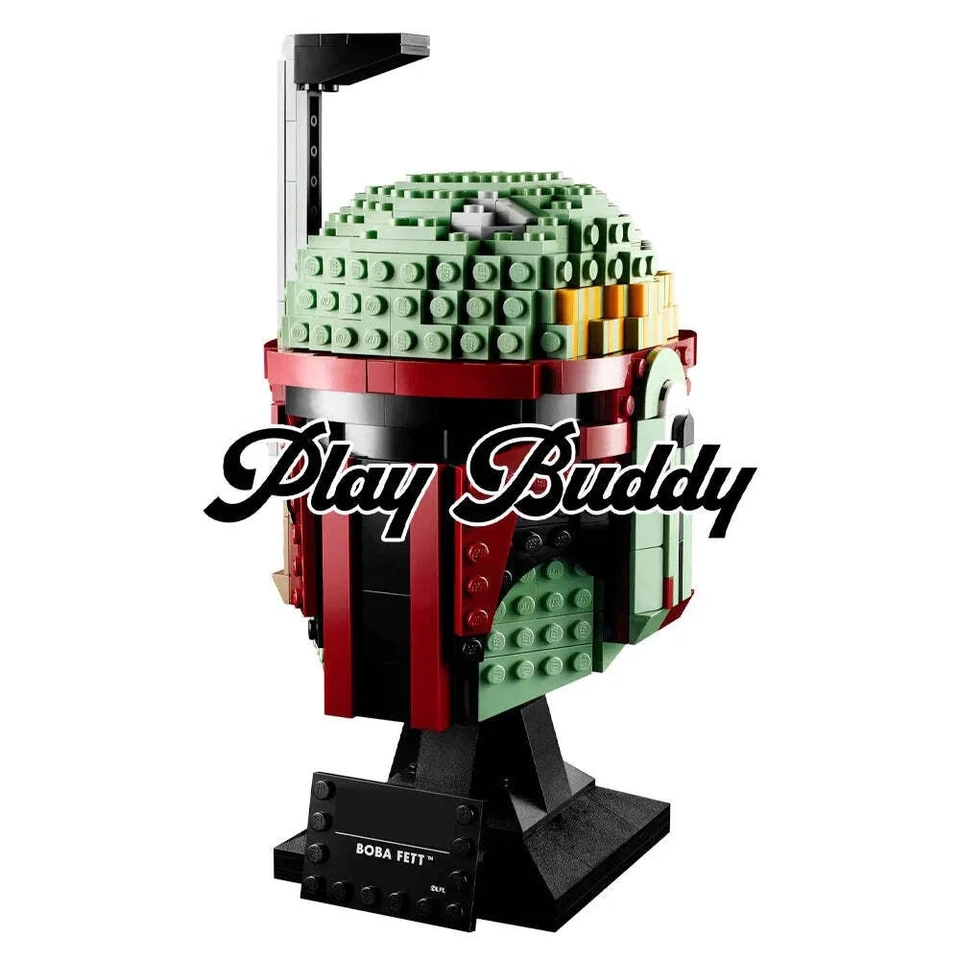 MOC BRICKS Star Wars Boba Fett Helmet Mask (75277) 625PCS Building Block Set