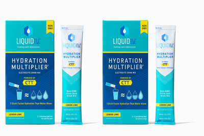 Liquid I.V. Hydration Multiplier - Lemon Lime - Hydration Powder Packets 16 pack