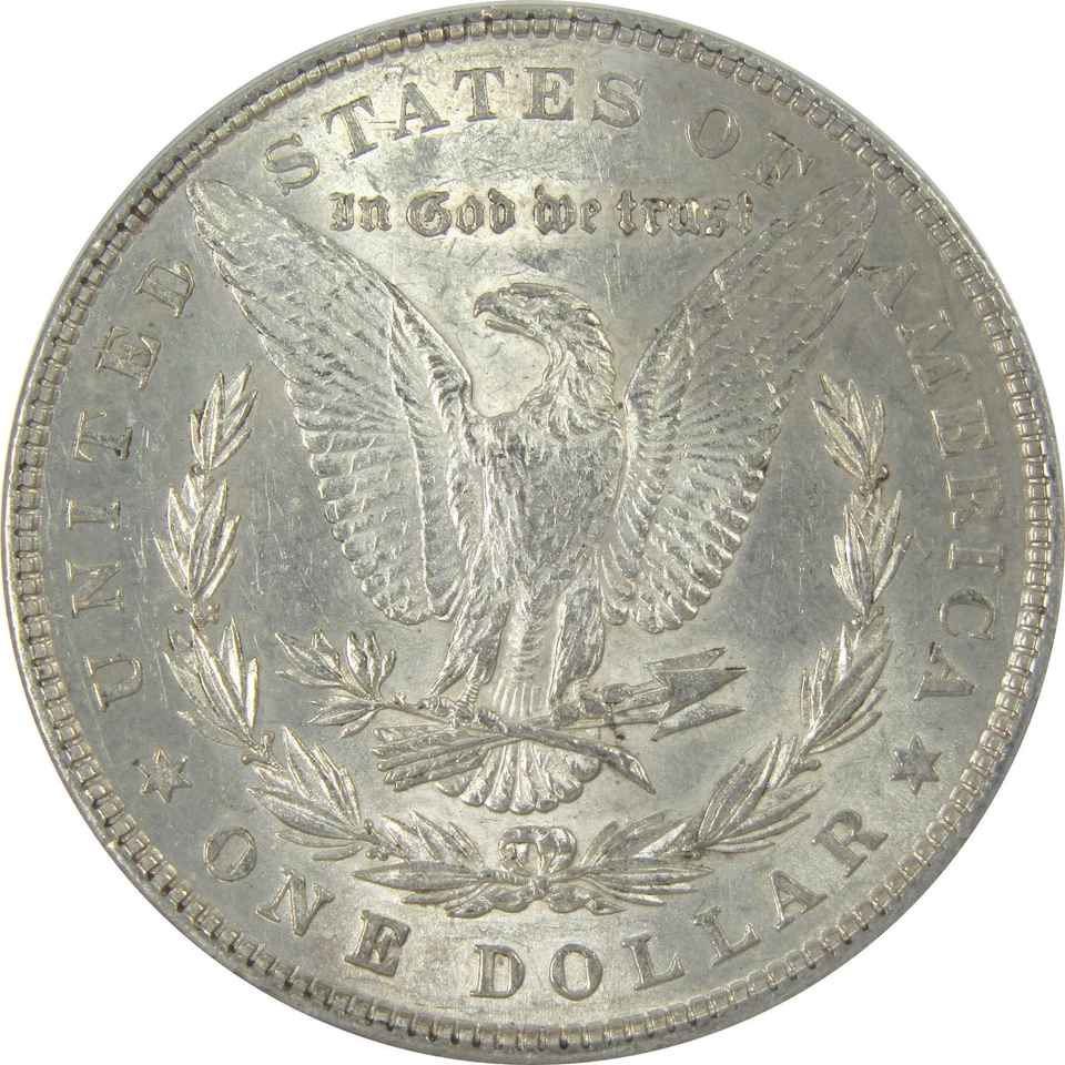 1878 7TF Rev 79 Morgan Dollar AU 58 ANACS Silver $1 Coin SKU:I16372 - Image 4 of 4