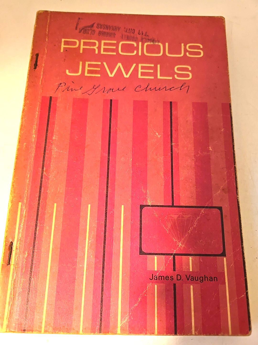 Vintage Hymn Book Precious Jewels James D. Vaughan 1968 Shaped Notes Softcover