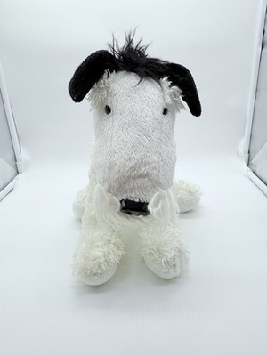Kohl's Cares 2007 Dear Mrs. LaRue IKE Terrier Puppy Dog White Black 12''Plush