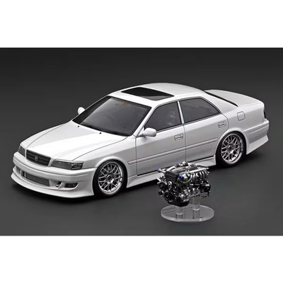 TUC 景品　0.3×1、　0.1×2 Ignition Model IG3313 1/18 Toyota VERTEX JZX100 Chaser Pearl White