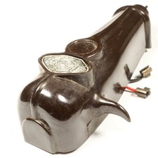 Original Garrard Type MPM2 3-Pin Stereo Headshell Clean  Complete Brown