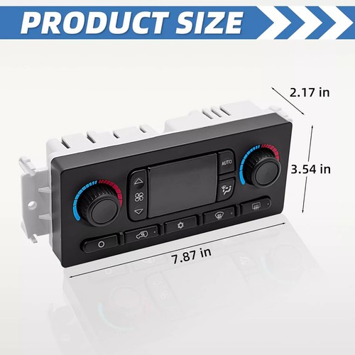 ABS Plastic AC Climate Control Module For Chevy For GMC Silverado Tahoe Trail - Picture 7 of 12