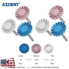 AZDENT Dental Composite Resin Polishing Diamond System RA Disc 14mm Polish Wheel