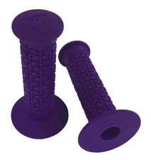 AME old school BMX bicycle grips - ROUNDS - PURPLE