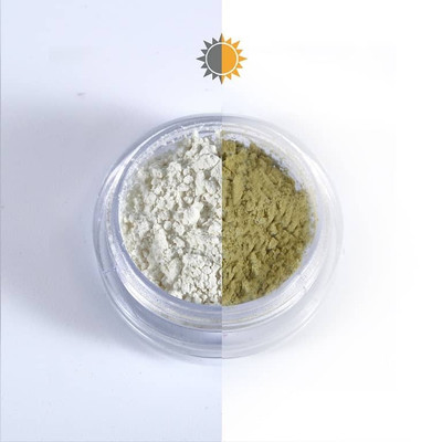 PHOTOCHROMES PIGMENT - WEISS BIS GRÜN - REAGIERT AUF SONNENLICHT