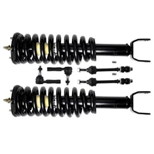 2WD Front Complete Struts Sway Bar Outer tierod kit For 2005-2009 Dodge Dakota