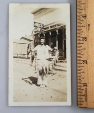 Vintage Photo Young Woman With Large Stringer of Fish Coca Cola General Store