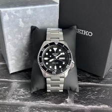 New Seiko 5 Sports Automatic Mens Watch Black...